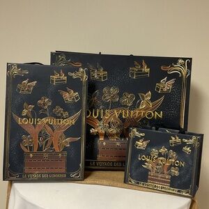 Louis Vuitton Holiday 2025 Limited, Edition, Shopping gift bags Collection.